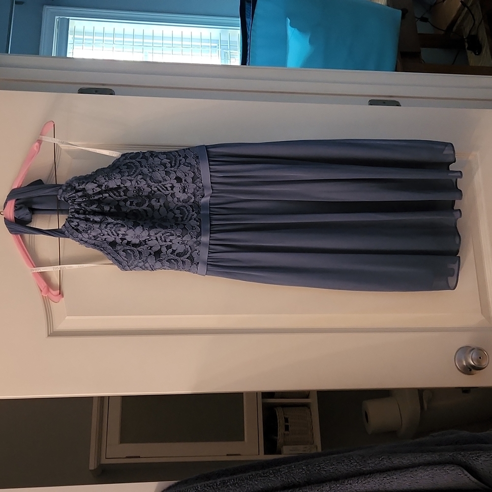 Halter bridesmaid dress